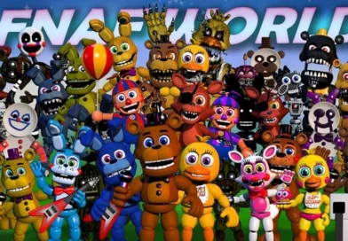 A-FNAF-World-walkthrough