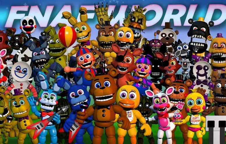 A-FNAF-World-walkthrough