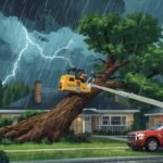 emergency tree cutting for property protection